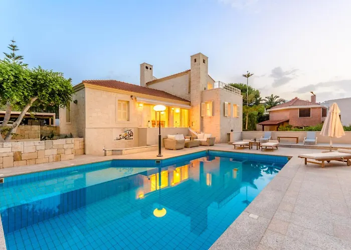 Anna Maria - 3 Bedroom, Private Pool - Sleeps 8 * Hersonissos (Crete)